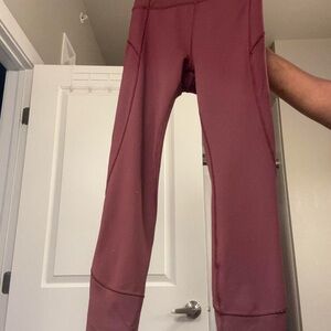 Lululemon Athletica Deep Maroon Leggings